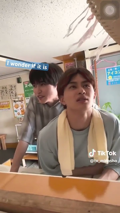 Hot summer with Shin x Minato  #minatoshoujicoinlaundry #minatoslaundromat #blseries #shorts #fyp