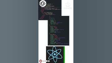 Animated React  Logo Using Html And Css | Dev Area #csstricks #css
