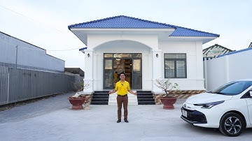 Review Nhà Mái Nhật Sân Vườn 3 Phòng Ngủ Full Nội Thất Sang Xịn Tại An Minh