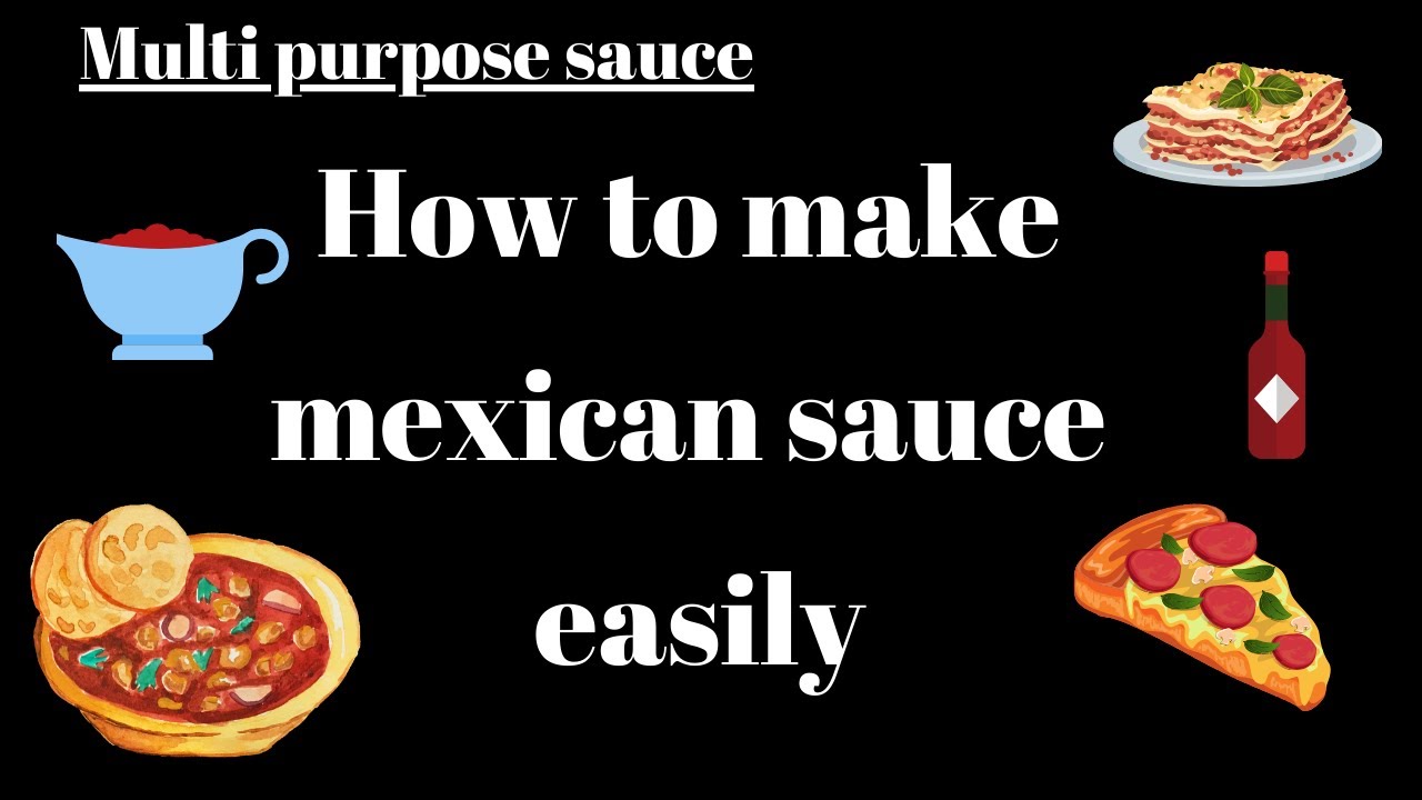 Mexican sauce recipe in hindi Enchilada sauce Pasta Sauce