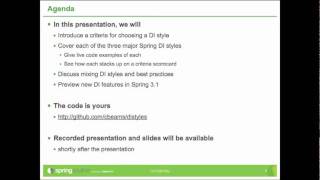Spring Dependency Injection Style (Part 1) Net Worth