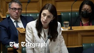 video: Watch: Jacinda Ardern apologises after calling rival an ‘arrogant p—k’
