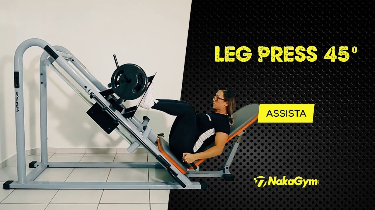 LEG PRESS 45° UNILATERAL ARTICULADO - Nakagym - Líderes em Biomecânica