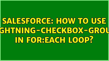 Salesforce: How to use 