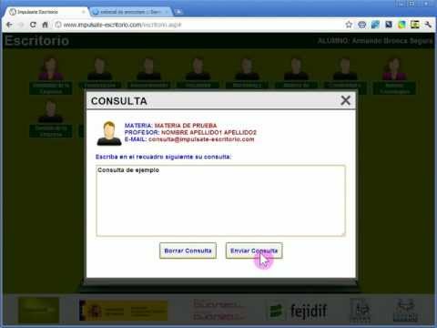 PROFESOR -Responder una consulta mediante el uso de webmail