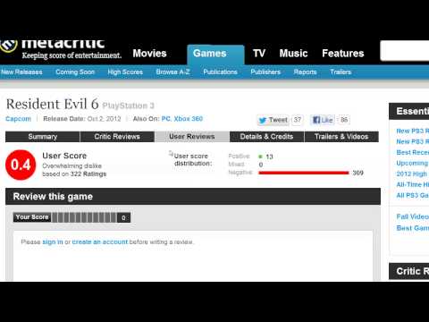 Sleeping Dogs PS3 - 37% metacritic score 