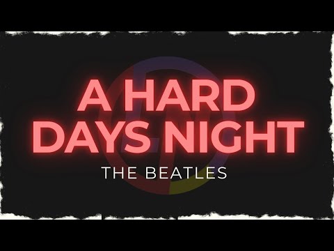 THE BEATLES - A HARD DAYS NIGHT (karaoke) #blues #alternativerock #reggae #classic #NANDDOWNUNDER