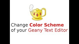 Change the Color Scheme of your Geany Text Editor - Geany Dark Mode #texteditor #codeeditor