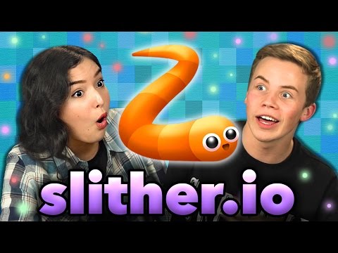 SLITHER.IO (Teens React: GAMING)