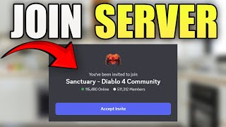 How to Join Diablo 4 Discord Server on Mobile! - (FAST) screenshot 1