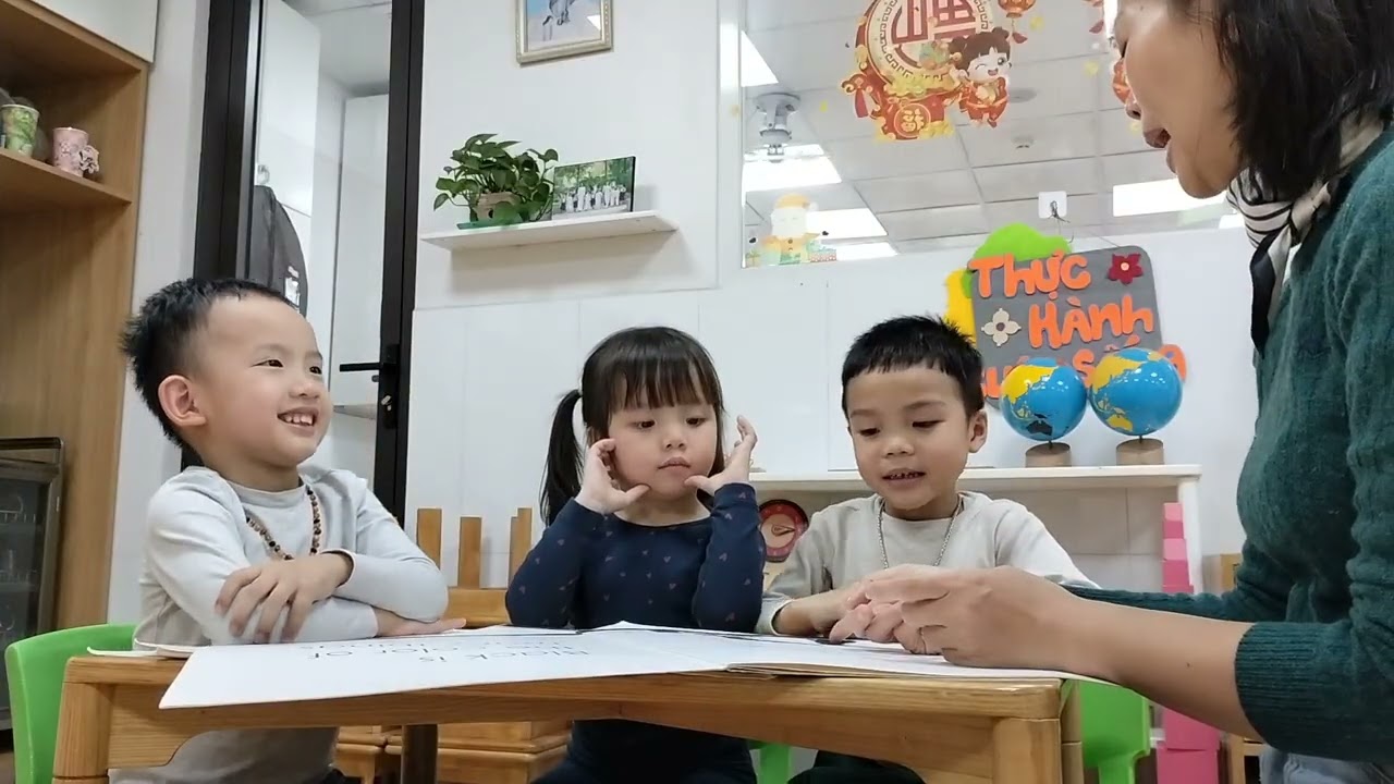 Марк, Вивиан, Шин, Кролик, школа Unit 3.