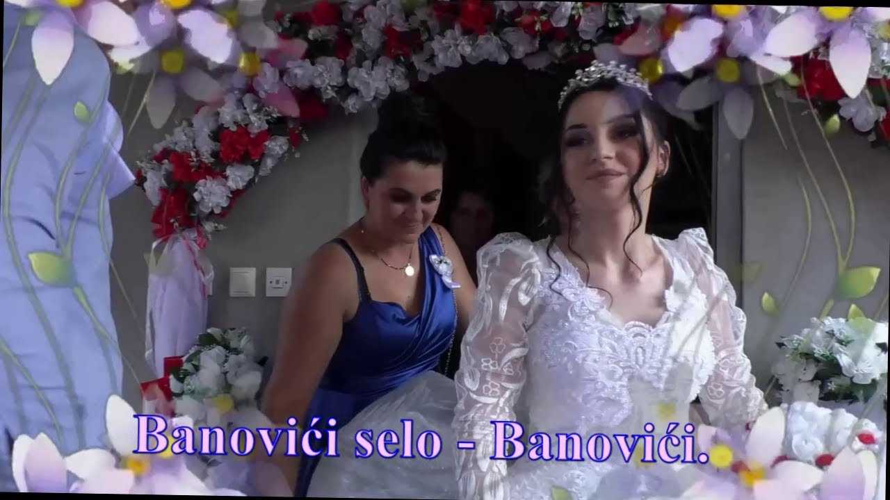 Izlazak mlade iz kuće. Banovići selo - Banovići.