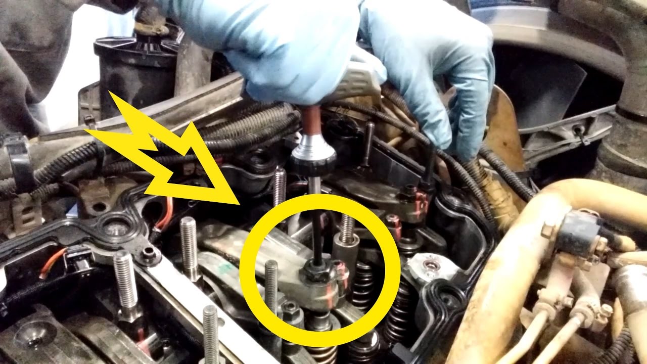 How To Set Injector Height On C10 C11 C12 C13 and some C15 ... caterpillar c15 fuel injector wiring diagram 