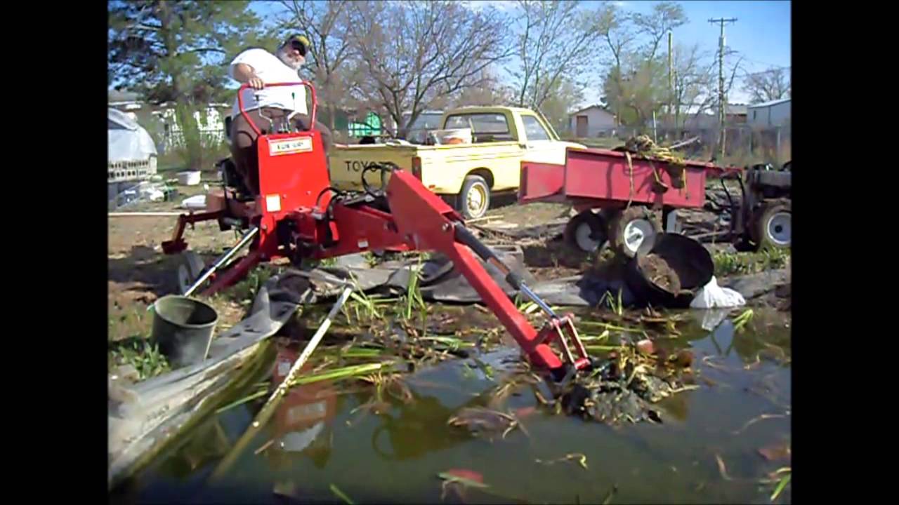Pond Cleaning 2013 YouTube