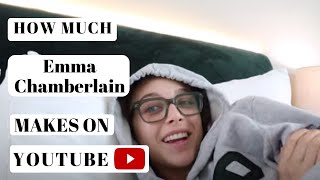 How much Emma Chamberlain makes on Youtube