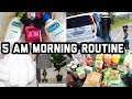 Vlog | 5 AM Morning Routine| #Groceryhaul