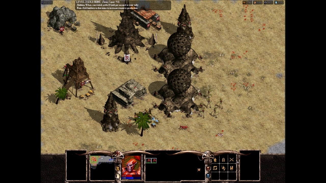 Warlords Battlecry III, The Hill Skirmish, The Swarm Defiler