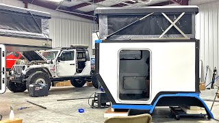How We built my Composite Truck Camper LIGHT & STRONG for my Jeep Gladiator