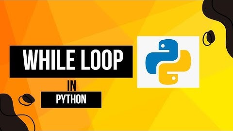 While loop in  Python