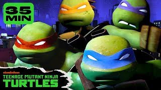Turtles Being Ninjas for 35 Minutes Straight! 🥷 | TMNT