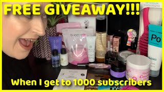 Let’s get to 1000 subscribers!!! FREE GIVEAWAY! Come see what’s in the giveaway