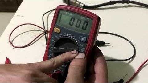 aprenda a medir sonda lambda do seu carro com um multímetro !