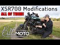 Yamaha XSR700 - All Modifications and Upgrades