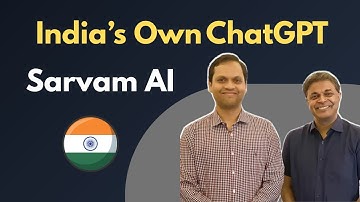 Sarvam AI selected by Indian Govt to create India