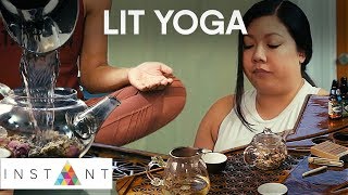 We Tried Lit Yoga: The First Cannabis-Infused Yoga Studio • HIGH END
