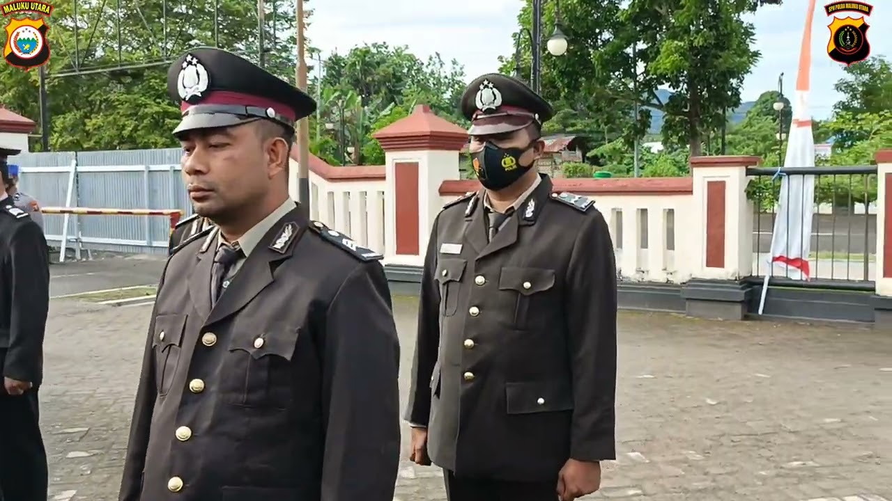 UPACARA PERINGATAN HUT RI KE- 77 TANGGAL 17 AGUSTUS 2022 SPN POLDA MALUT