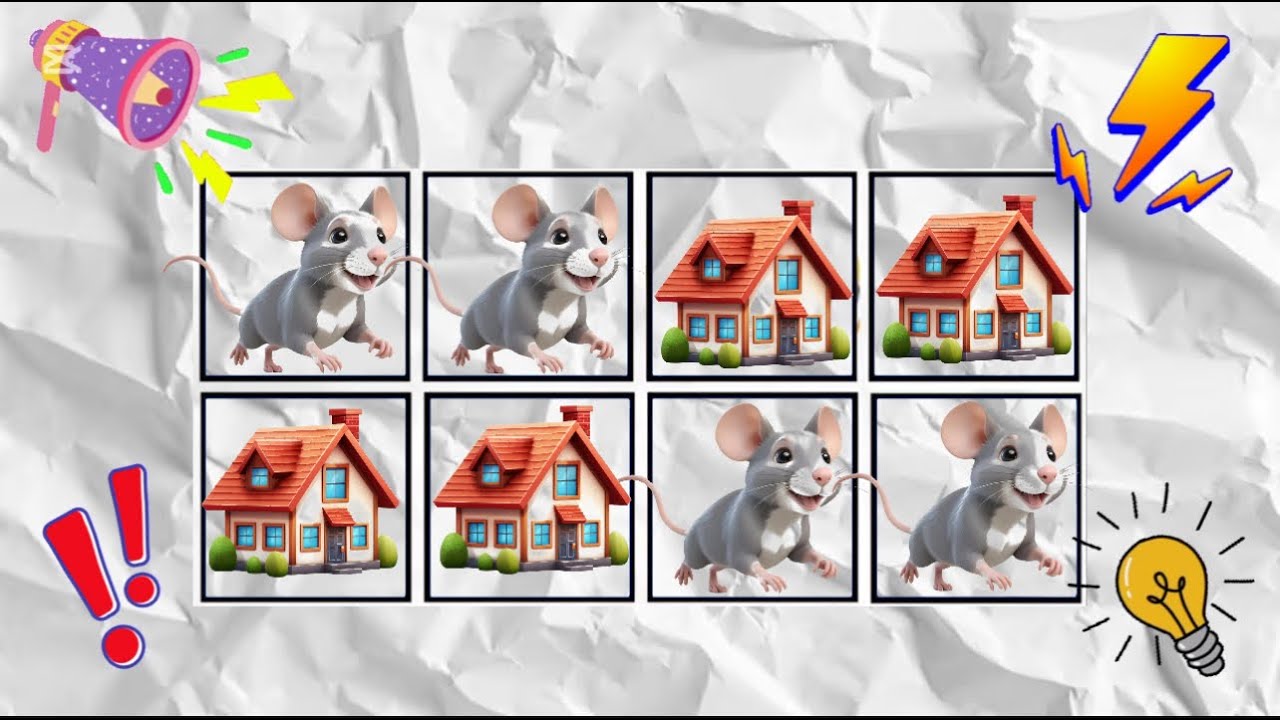 Say the word on beat | Challenge | Easy battle | Mouse vs House | Music challenge