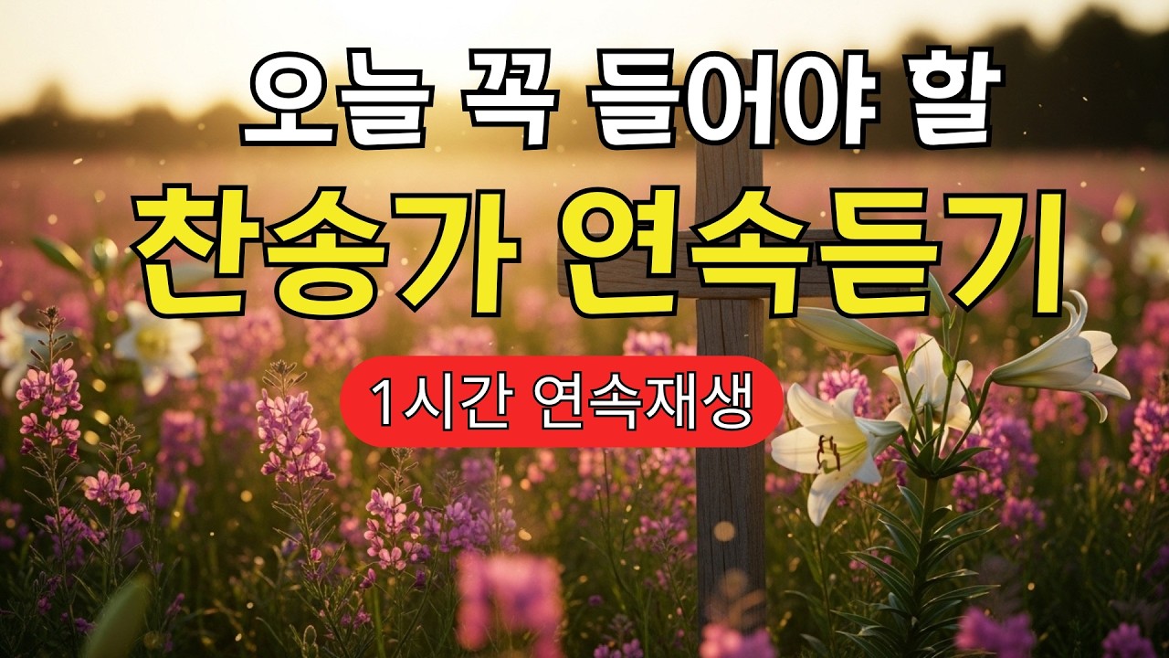 [찬송가 매일 1시간 연속듣기] 영혼을 깨우는 맑고 고요한 찬송 | 새벽묵상, 치유, 평온한 시작