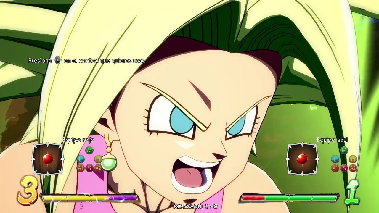 DRAGON BALL FighterZ Kefla Re-Jump