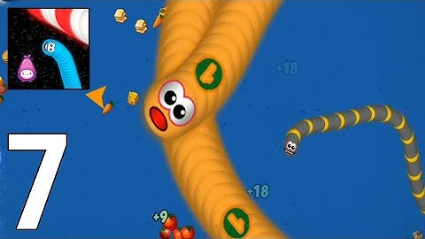 Worms Zone .io Gameplay Walkthrough Part 7 - Reach a Weight of 2,000,000+ [iOS/Android Games]