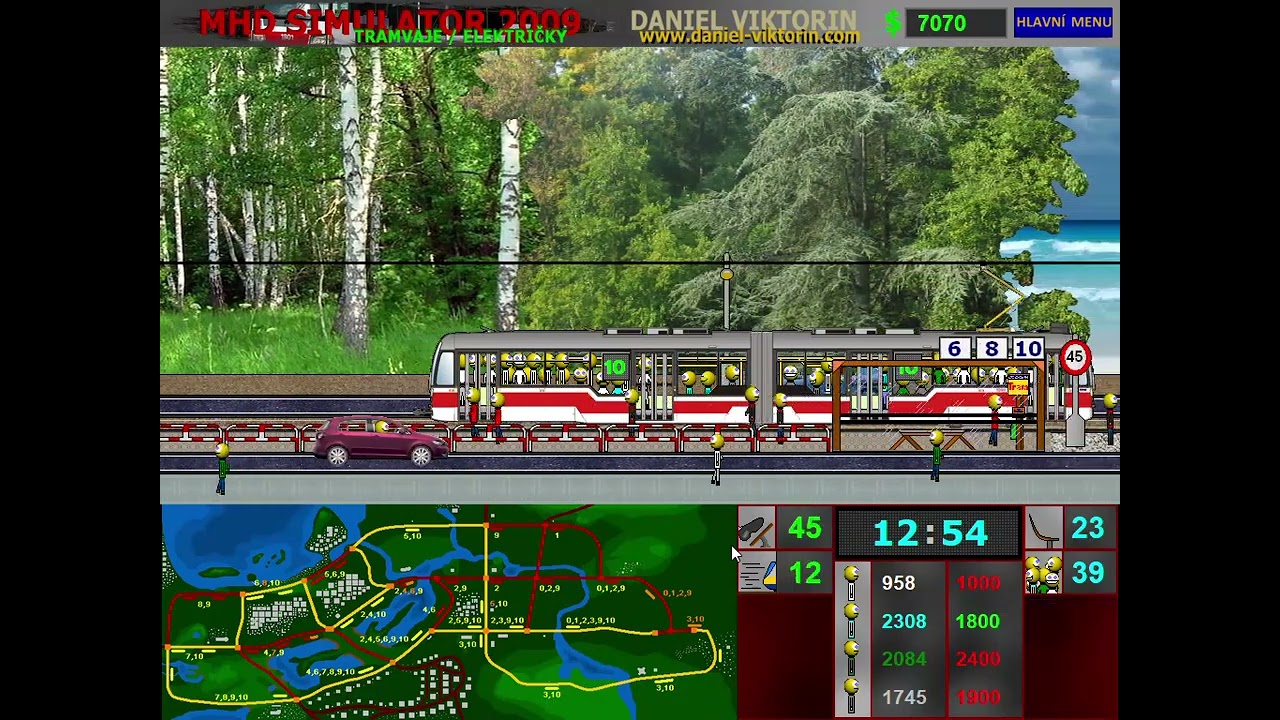 MHD Simulator 2009 - Linka 10 - Vario LF2