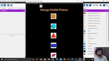 Gdevelop Casual Game Development Stream Part 41 [Design And Program Profile Picture Changing Scene]