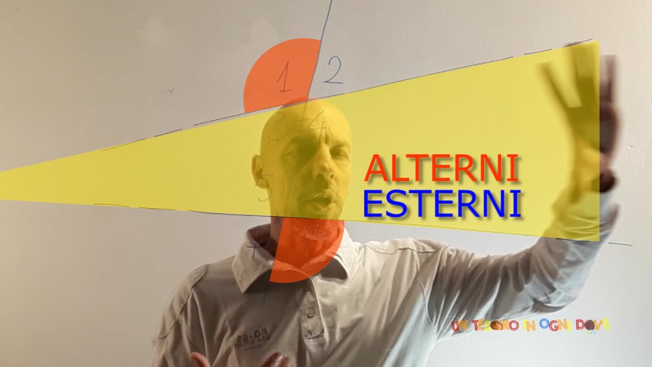 Angoli Formati Da Due Rette Tagliate Da Una Trasversale YouTube