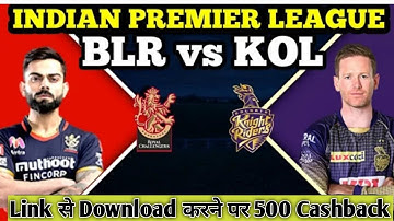 RCB vs KKR My 11 Circle me team kaise banaye | How to create team in my 11 Circle