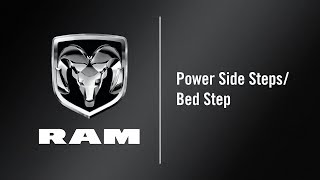 Power Side Steps/Bed Step | How To | 2020 Ram 1500 DT