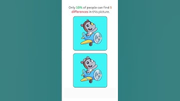 Can You Spot 5 Differences? | Spot the Difference Challenge #shorts
