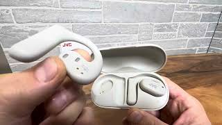 JVC Nearphones Open Ear True Wireless Headphones with 16mm Large Drivers for Powerful Sound