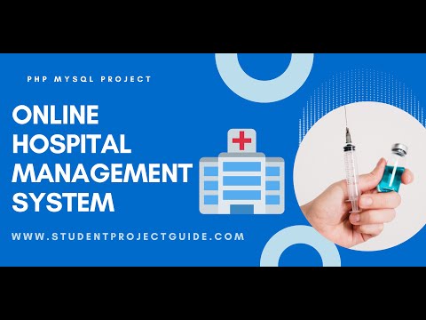 Online Hospital Management System - PHP MySQL Project