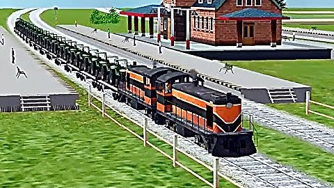 Train Sim - Southern England Using ALCO S3 - Simulasi Kereta Api