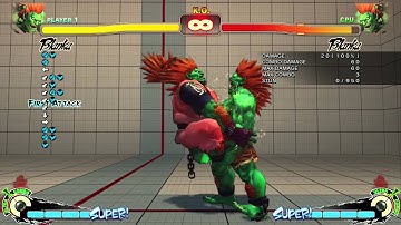 SSF4AE2012 - Blanka Kara Throw setups