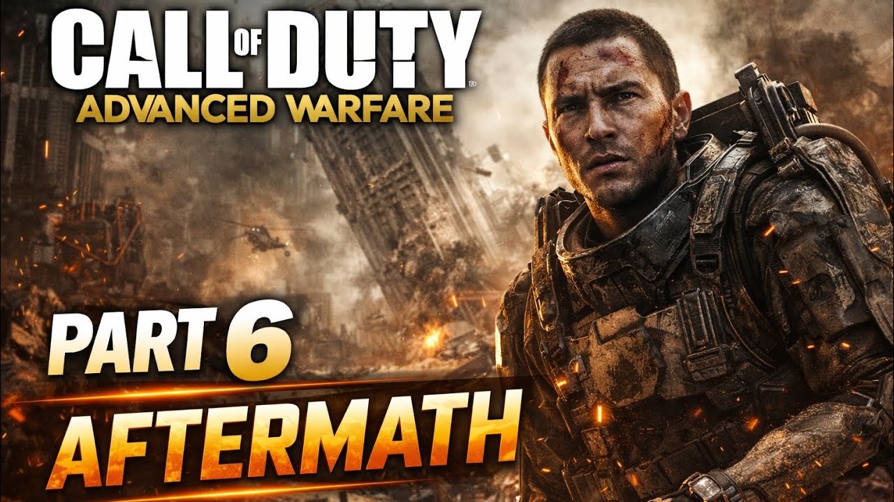 🎮 Part 6 – Misi AFTERMATH | COD Advanced Warfare PS3 - YouTube