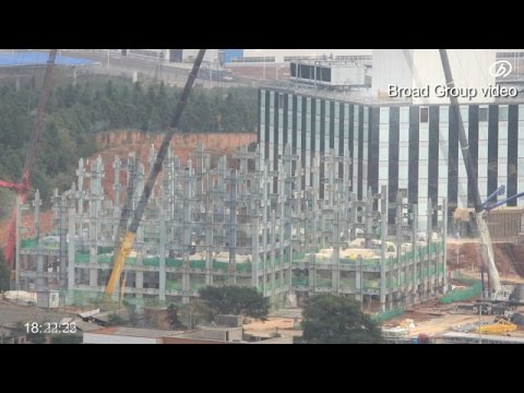 Vídeo: A China construiu um arranha-céu em 19 dias?