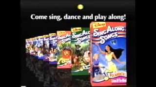 Disney Sing Along Songs (1986) Promo (VHS Capture)