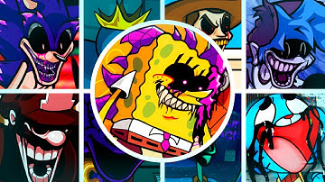 GUATER GAME but Every Turn a Different Character Sings🎙 (FNF VS BIKINI HORRORS)