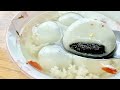 Black Sesame Glutinous Rice Balls TANG YUAN | 黑芝麻汤圆  (Sweet &amp; Tasty!!)