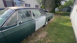 1967 Lincoln Project Update 3 May 2024 Replaced LR Door